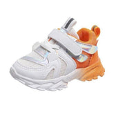 Sneakers White Breathable Mesh Toddler Girl Boy Unisex Casual Shoes POS0343 - Touchy Style .