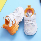 Sneakers White Breathable Mesh Toddler Girl Boy Unisex Casual Shoes POS0343 - Touchy Style .