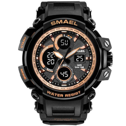 Sport Watches Waterproof Men Watch LED Digital Watch Military Male Clock 1708B Men Watch - Touchy Style