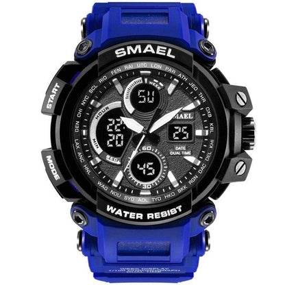 Sport Watches Waterproof Men Watch LED Digital Watch Military Male Clock 1708B Men Watch - Touchy Style