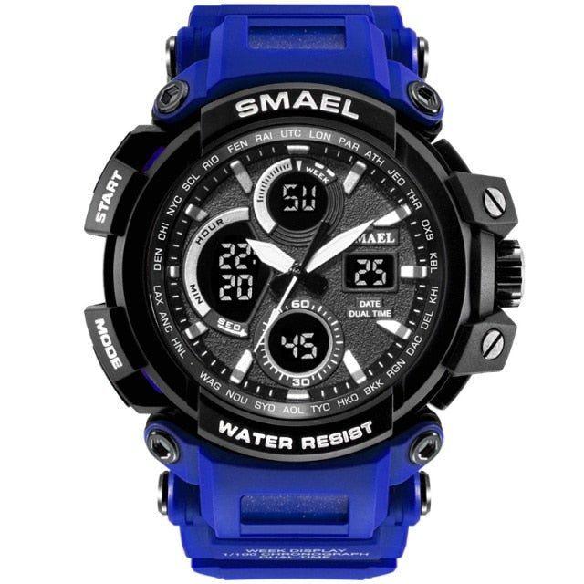 Sport Watches Waterproof Men Watch LED Digital Watch Military Male Clock 1708B Men Watch - Touchy Style