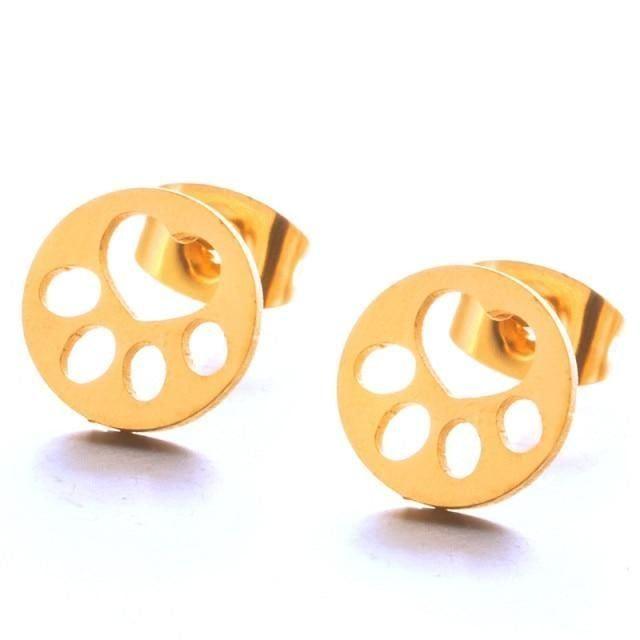 Stainless Steel Mini Animal Cartoon Earrings Charm Jewelry 