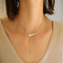 Stainless Steel Necklaces Charm Jewelry Beans Statement 