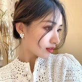 Stud Earrings Charm Jewelry ECJTXY38 Unique Fireworks Pearl Fashion - Touchy Style