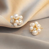 Stud Earrings Charm Jewelry ECJTXY38 Unique Fireworks Pearl Fashion - Touchy Style