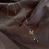 Sweet M letter Stainless steel Necklaces Charm Jewelry NCJSO01 - Touchy Style