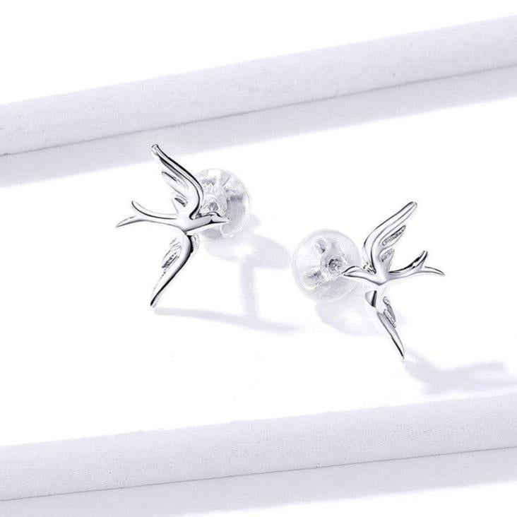 Vivid Bird - Stud Earrings Charm Jewelry - BSE302 - Touchy Style