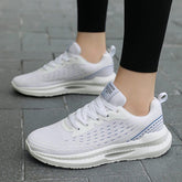 Walking White Breathable Sneakers Women&