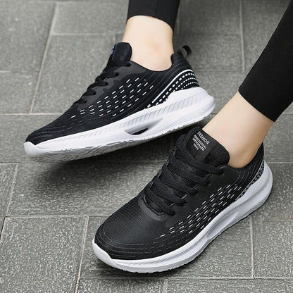 Walking White Breathable Sneakers Women&