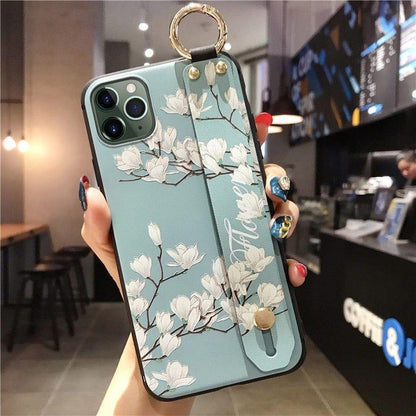 White Rabbit Green Cute Phone Cases For iPhone 7 8 plus SE X XR XS 12 11 13 Pro Max - Touchy Style