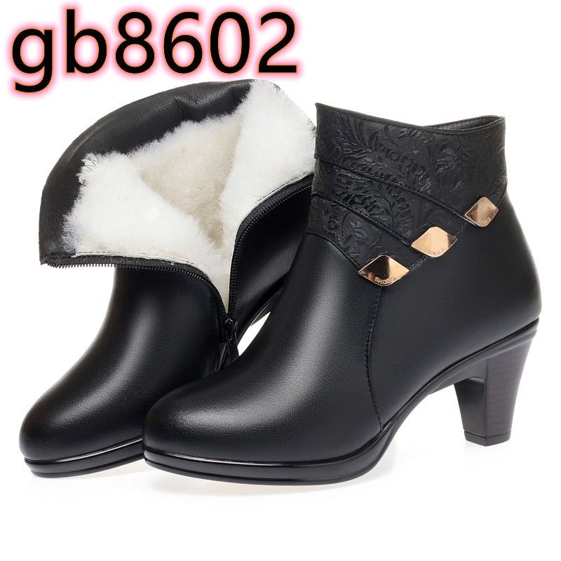 Black Ankle Boots for Women