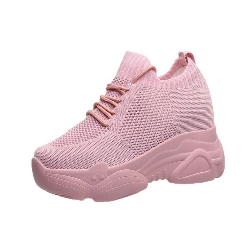 Soft Casual Thick Sneaker Platform Summer Breathable Mesh Women's
