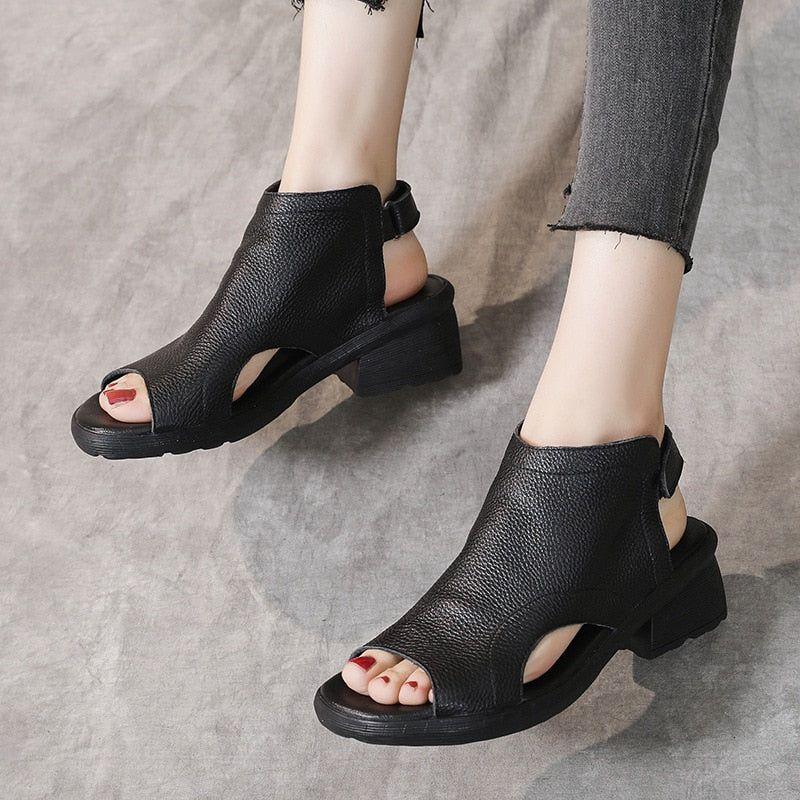 Casual low heel online gray open toe sandals