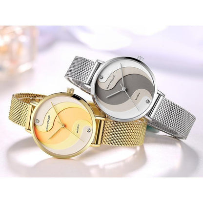 Women Watches Waterproof Top Luxury Fashion Casual Ladies Watch Quartz Stainless Steel TM0202 - Touchy Style