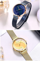 Women Watches Waterproof Top Luxury Fashion Casual Ladies Watch Quartz Stainless Steel TM0202 - Touchy Style